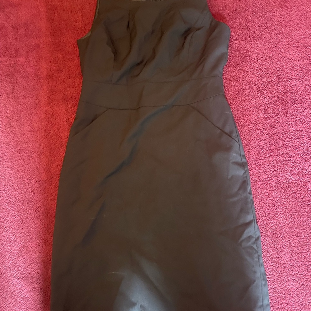 J. Crew Black Strapless Dress